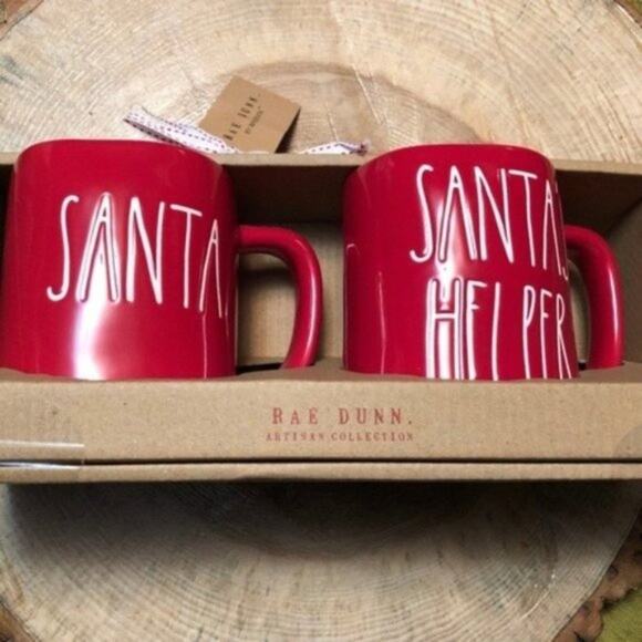 Rae Dunn Artisan Collection by Magenta Mug Set - Picture 1 of 3